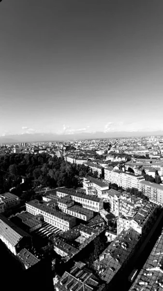 Torino Itália 2019 Uma Incrível Legenda Cidade Turim Belo Dia — Fotografia de Stock