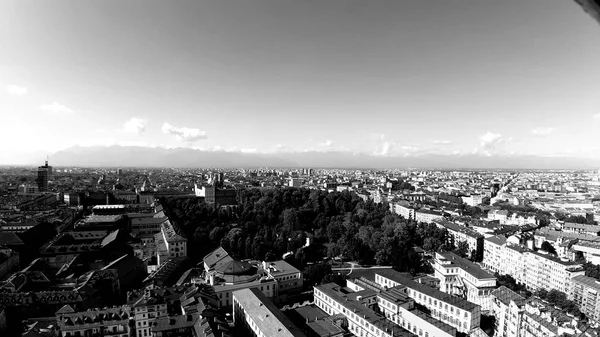 Torino Italy 2019 Amazing Caption Turin City Beautifull Sunny Day — стоковое фото