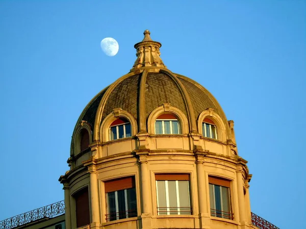 Gênes Italie 2020 Vue Panoramique Sur Centre Ville Gênes Hiver — Photo