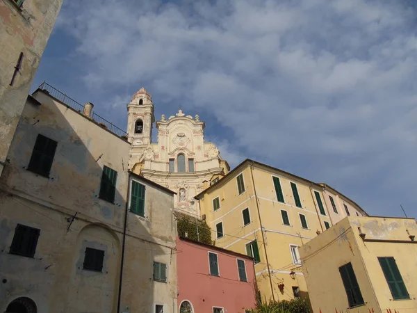 Cervo Ligure Italie 2020 Village Cervo Sur Riviera Italienne Dans — Photo