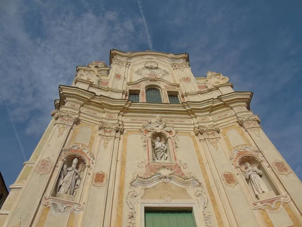 Cervo Ligure Italien 2020 Das Dorf Cervo Der Italienischen Riviera — Stockfoto