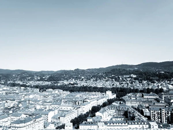 Turin Italien 2020 Schöne Bildunterschrift Der Stadt Turin Wintertagen Vom — Stockfoto