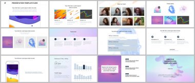 En az sunular, Portföy şablonlar. Basit öðeler w üzerinde