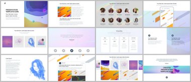 En az sunular, Portföy şablonlar. Basit öðeler w üzerinde