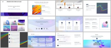 En az sunular, Portföy şablonlar. Basit öðeler w üzerinde