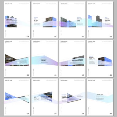 Mimari tasarım ile yaratıcı broşür şablonları. Soyut modern mimari arka plan. Broşürler, broşür, bildiri, sunum, reklam, dergi için tasarım şablonları kapsar.