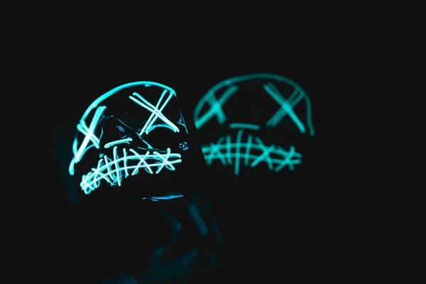 カーニバル用のホラーパージマスク — ストック写真