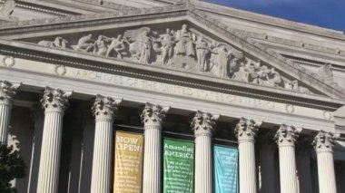 Washington, Dc, ABD - 28 Ekim 2016 - Ulusal arşivler ve kayıtlar bina