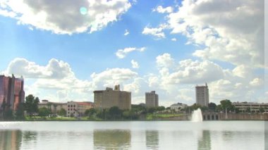 Şehir merkezindeki Lakeland, Florida