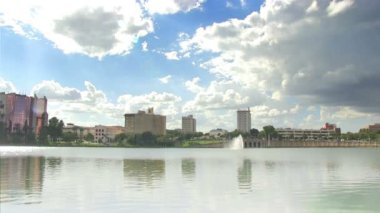 Şehir merkezindeki Lakeland, Florida