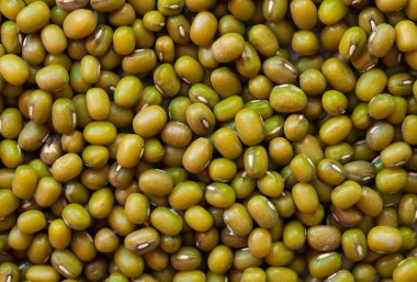 Arka plan yeşil Mısır gevreği mash