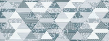 Dijital fayans tasarımı. Renkli seramik duvar fayansları dekorasyonu