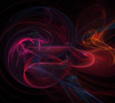 3D görüntüleme soyut dijital arkaplan. Tekstil ve tasarım için desen