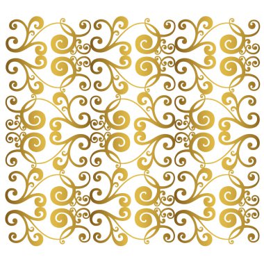 Klasik barok süsü. Retro desenli antika akanthus. Süslü kenar