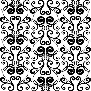 Klasik barok süsü. Retro desenli antika akanthus. Süslü kenar