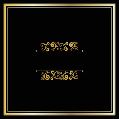 Düğün ya da doğum günü daveti, broşür, poster ya da kartvizit için vektör modayı.