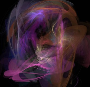 3D görüntüleme soyut dijital arkaplan. Tekstil ve tasarım için desen