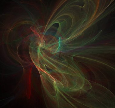 3D görüntüleme soyut dijital arkaplan. Tekstil ve tasarım için desen