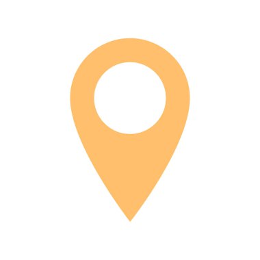 Harita iğne işareti konumu simgesi