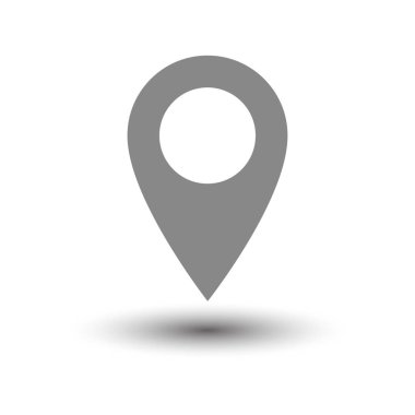 Harita iğne işareti konumu simgesi
