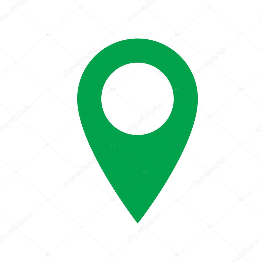 Map pins sign location icon