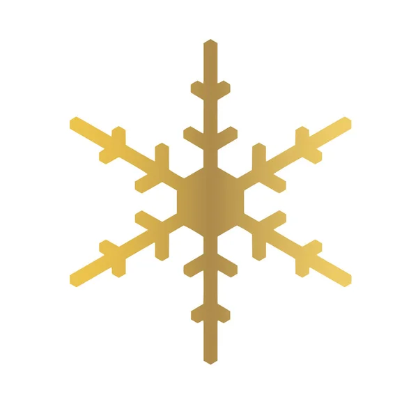 Векторная икона снежинки. иллюстрация для Интернета — стоковый вектор