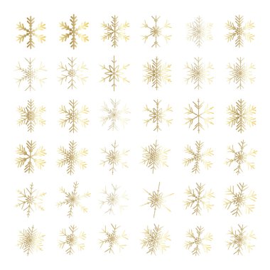 Vektör kar tanesi simgesi. Web için illüstrasyon