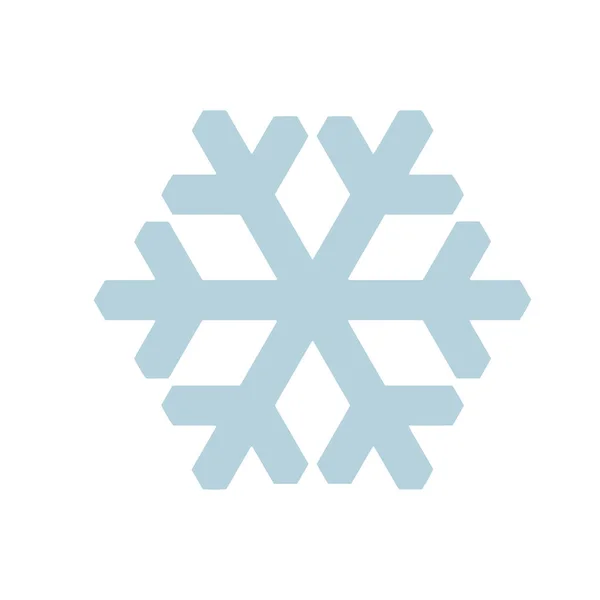 Vector copo de nieve icono. ilustración para web — Vector de stock