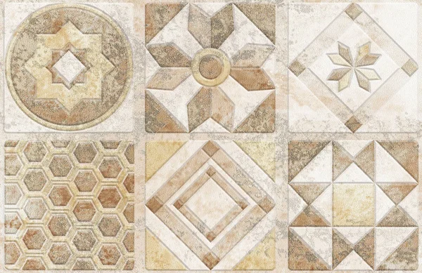 Dijital fayans tasarımı. Renkli seramik fayanslar