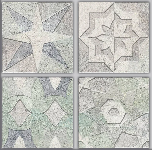 Dijital fayans tasarımı. Renkli seramik fayanslar