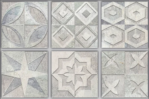 Dijital fayans tasarımı. Renkli seramik fayanslar