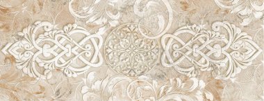 Renkli seramik duvar fayansları dekorasyonu