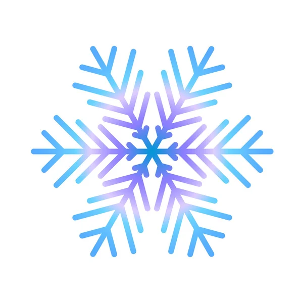 Ícone de floco de neve vetorial. ilustração para web —  Vetores de Stock
