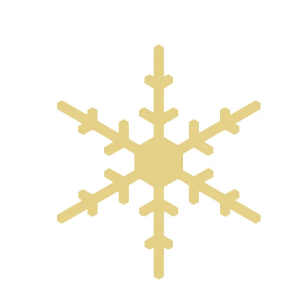 Vector copo de nieve icono. ilustración para web — Archivo Imágenes Vectoriales