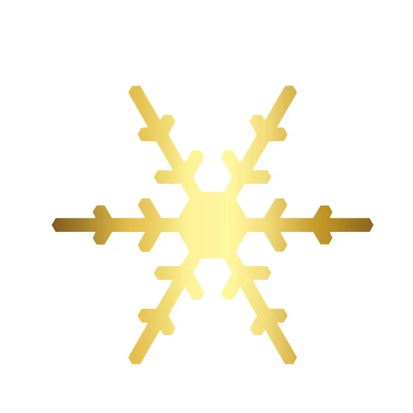 Векторна піктограма сніжинки. ілюстрація для Інтернету — стоковий вектор