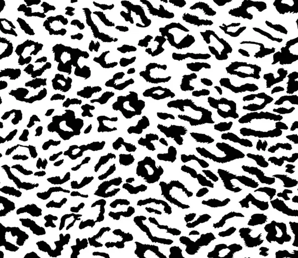 Леопардовый вектор Безшовный рисунок — стоковый вектор