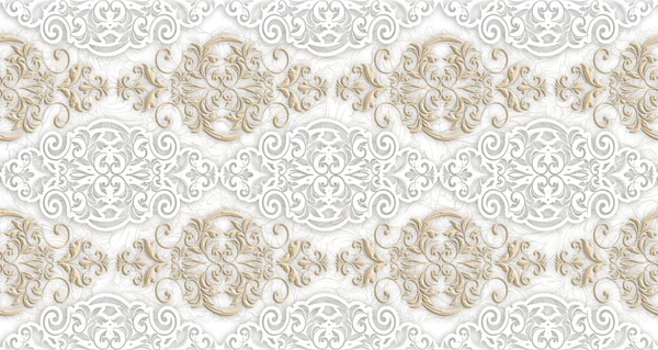 Digital tiles design ceramic wall tiles decoration — Stock Photo, Image