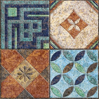 Dijital fayans tasarımı seramik duvar fayansları dekorasyonu