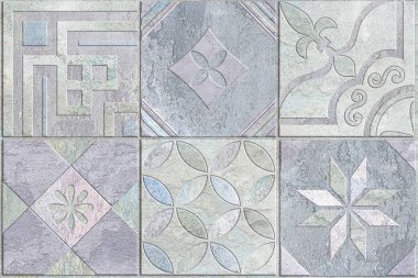 Dijital fayans tasarımı seramik duvar fayansları dekorasyonu