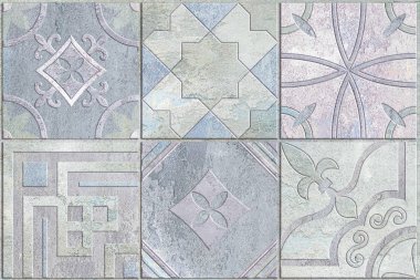 Dijital fayans tasarımı seramik duvar fayansları dekorasyonu