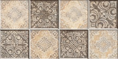 Dijital fayans tasarımı seramik duvar fayansları dekorasyonu