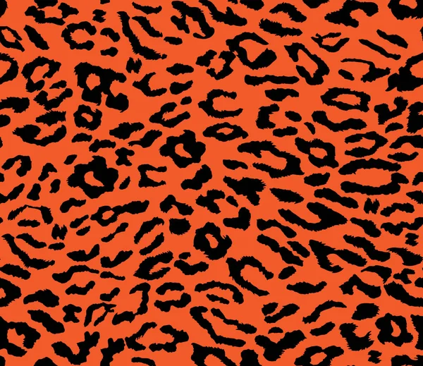 Vector de leopardo Patrón sin costura Animal zebra print — Archivo Imágenes Vectoriales