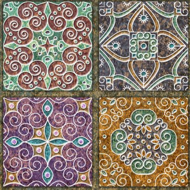 Dijital fayans tasarımı seramik duvar fayansları dekorasyonu