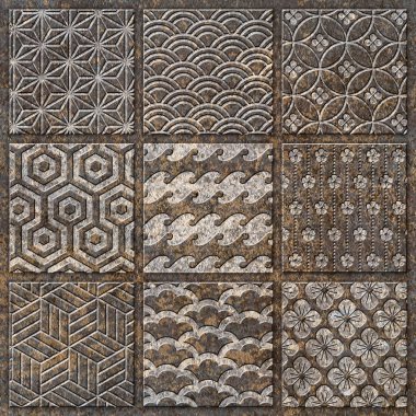 Dijital fayans tasarımı seramik duvar fayansları dekorasyonu