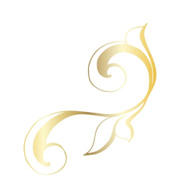 Klasik barok retro dekor antika akanthus