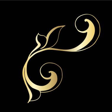 Klasik barok retro dekor antika akanthus