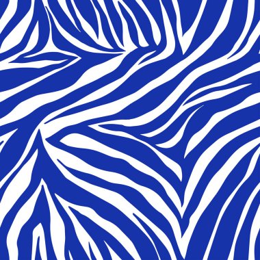Vektör hayvan zebra izi. Kusursuz Kaplan deseni.