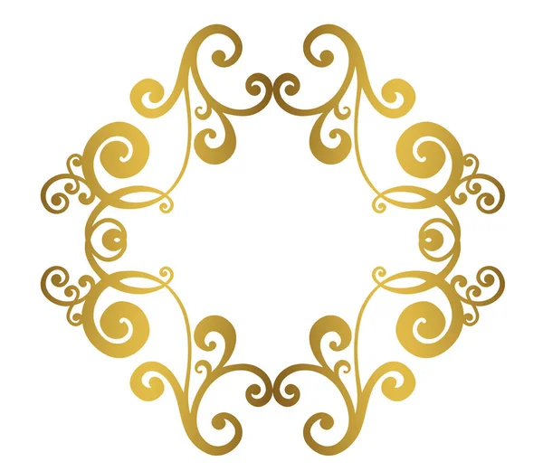 Vector Baroque ornament pattern. antique acanthus. — 图库矢量图片