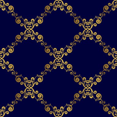 Retro süsleme antika akanthus. Kusursuz desen.