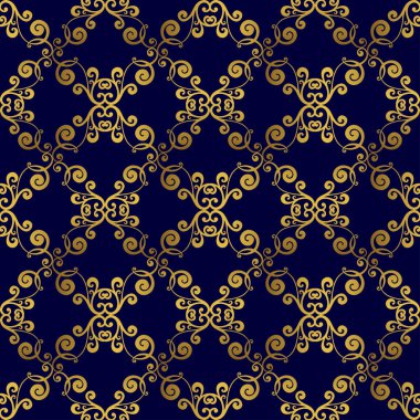 Retro süsleme antika akanthus. Kusursuz desen.